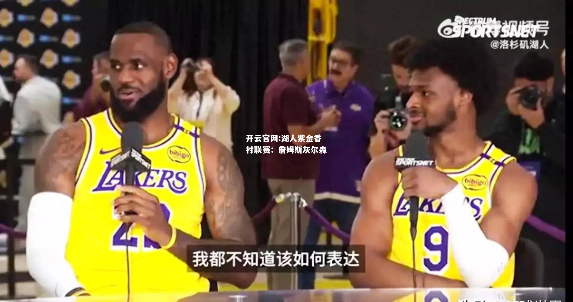 开云官网:湖人紫金香村联赛：詹姆斯灰尔森
