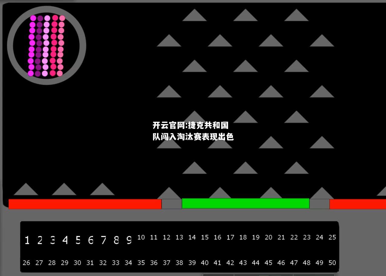 开云官网:捷克共和国队闯入淘汰赛表现出色