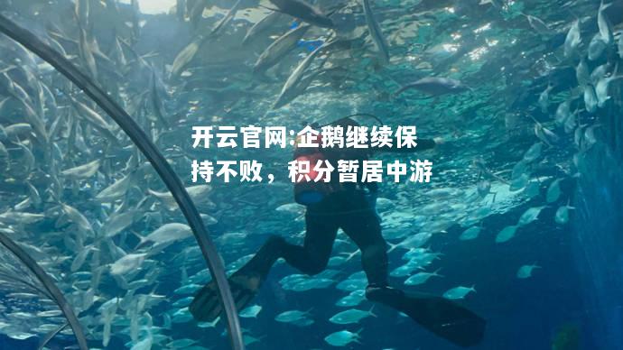 开云官网:企鹅继续保持不败，积分暂居中游