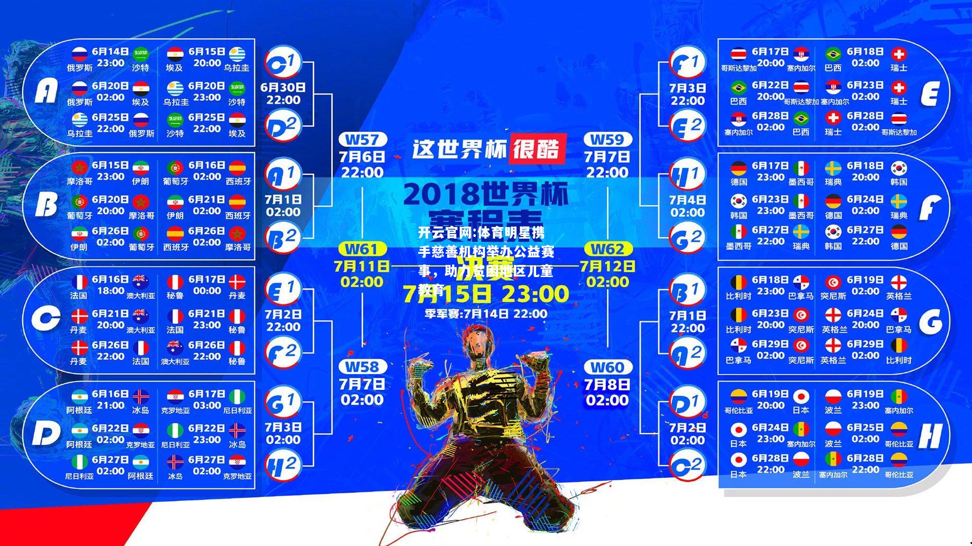 开云官网:体育明星携手慈善机构举办公益赛事，助力贫困地区儿童教育
